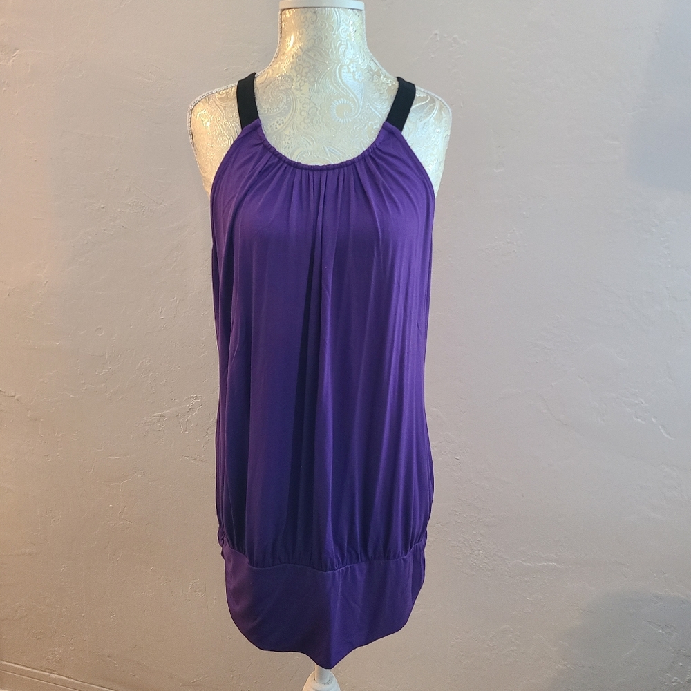 "The Limited" Purple Tank Top - size Large